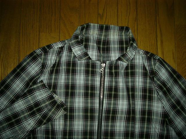 SOPHNET. ソフネット チェック ジップ シャツ ジャケット S 薄手 クールマックス riri < ブランド  SOPHNET. ソフネット チェック ジップ シャツ ジャケット S 薄手 クールマックス riri < ブランドの