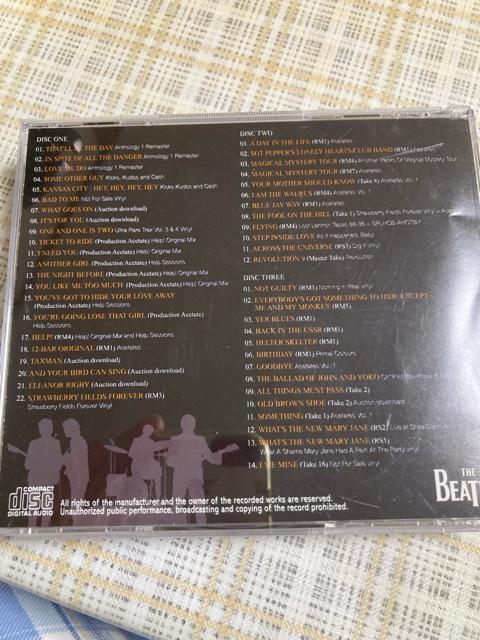 限定NO入!輸入盤 3枚組 THE BEATLES / Last Lacquers < タレントグッズ  限定NO入!輸入盤 3枚組 THE BEATLES / Last Lacquers < タレントグッズの