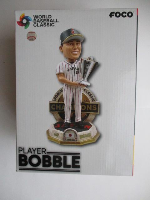 高騰中!ヌートバー 2023年WBC 優勝記念 ボブルヘッド人形 新品 世界223個限定版 完売品 < レジャー/スポーツ  高騰中!ヌートバー 2023年WBC 優勝記念 ボブルヘッド人形 新品 世界223個限定版 完売品  < レジャー/スポーツの