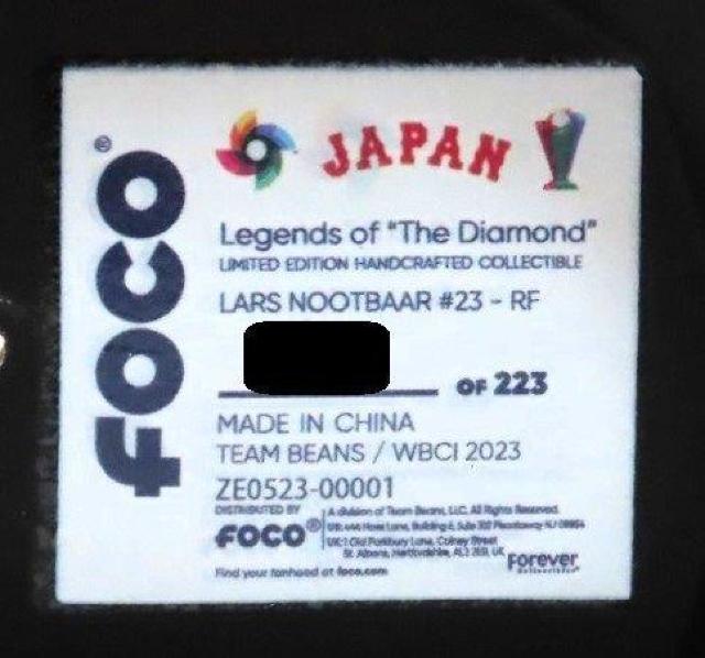 高騰中!ヌートバー 2023年WBC 優勝記念 ボブルヘッド人形 新品 世界223個限定版 完売品 < レジャー/スポーツ  高騰中!ヌートバー 2023年WBC 優勝記念 ボブルヘッド人形 新品 世界223個限定版 完売品 < レジャー/スポーツの