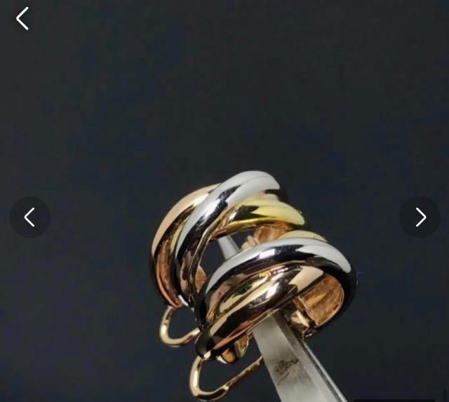 登坂広臣さん 着用 ピアス ゴールド メンズ レディース トリニティピアス < 男性アクセサリー/時計  登坂広臣さん 着用 ピアス ゴールド メンズ レディース トリニティピアス < 男性アクセサリー/時計の