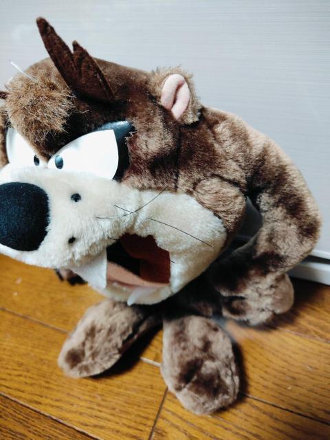 applause ルーニーチューンズ タズマニアンデビル ぬいぐるみ < おもちゃ  applause ルーニーチューンズ タズマニアンデビル ぬいぐるみ < おもちゃの