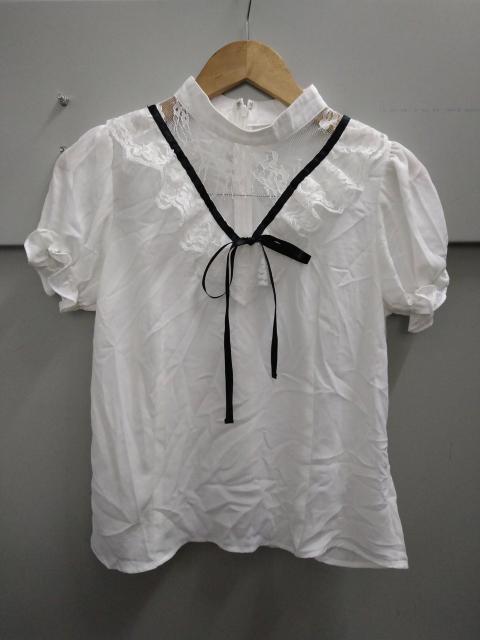 Ank Rouge☆半袖パフスリブラウス < ブランド Ank Rouge☆半袖パフスリブラウス < ブランドの