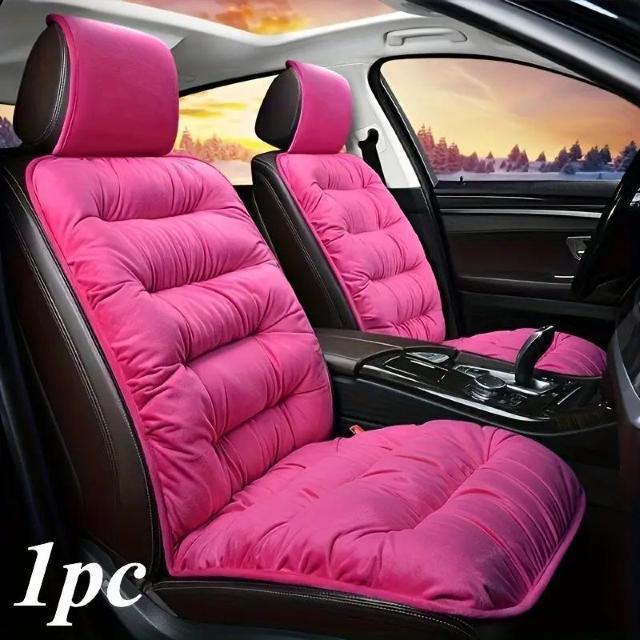 超お買い得1490円★カーシートクッション 冬用プラッシュ フロントシングルシート 厚手 カーシートカバー 背もたれ付き 赤 < 自動車/バイク 超お買い得1490円★カーシートクッション 冬用プラッシュ フロントシングルシート 厚手 カーシートカバー 背もたれ付き 赤 < 自動車/バイク