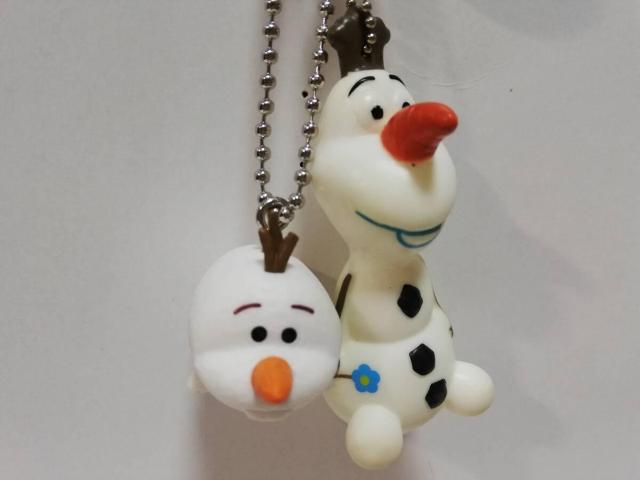 オラフ キーホルダー2個セット ボールチェーン付き < 家電/AV オラフ キーホルダー2個セット ボールチェーン付き < 家電/AVの