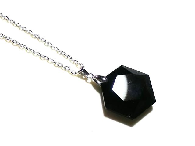 天然石★オニキス 六芒星(ダビデの星) ペンダント < 女性アクセサリー/時計 天然石★オニキス 六芒星(ダビデの星) ペンダント < 女性アクセサリー/時計の