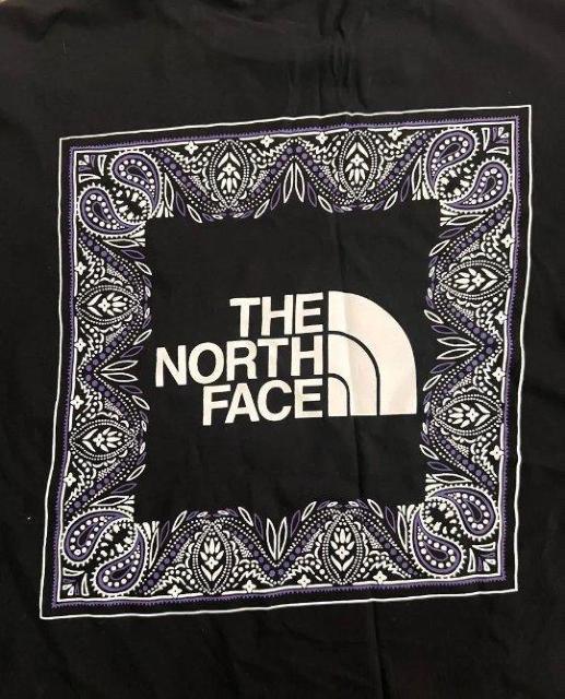 THE NORTH FACE/ノースフェイス/半袖Tシャツ/ペイズリー/XL/ブラック/アウトドア/キャンプ/ストリート/LA < ブランド THE NORTH FACE/ノースフェイス/半袖Tシャツ/ペイズリー/XL/ブラック/アウトドア/キャンプ/ストリート/LA < ブランドの