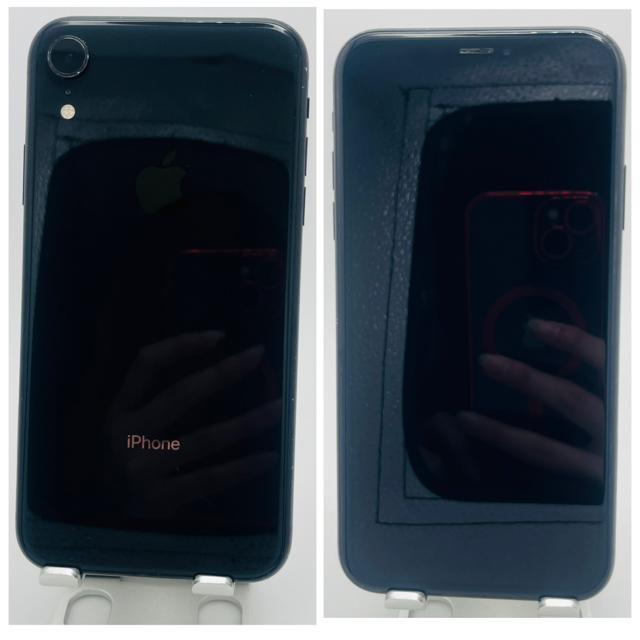 �yC�ziPhone XR 64GB SIM�t���[�@�u���b�N�@�{�� �� �Ɠd/AV�� 