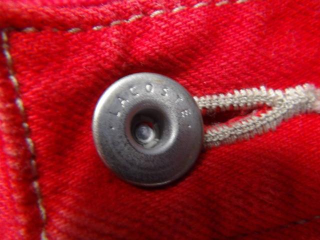 ラコステの赤のジーパン(79)日本製!。 < ブランド ラコステの赤のジーパン(79)日本製!。 < ブランドの