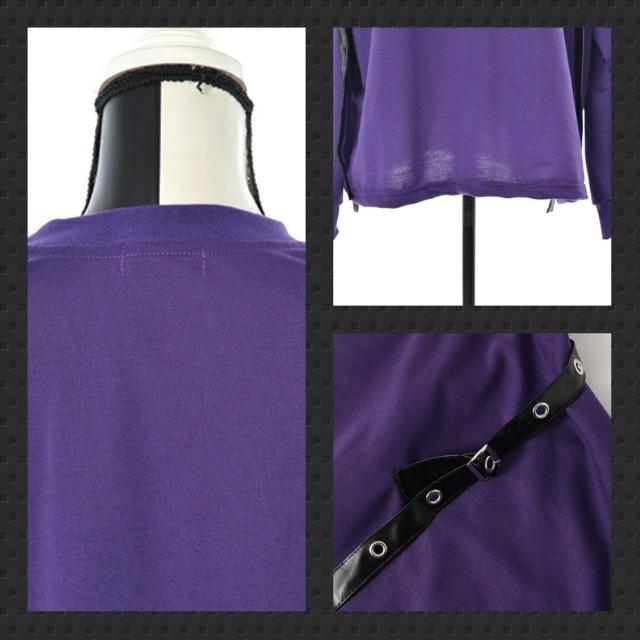 Drughoney【ユニセックス】肩ハトメベルト装飾スウェット < 男性ファッション  Drughoney【ユニセックス】肩ハトメベルト装飾スウェット < 男性ファッションの