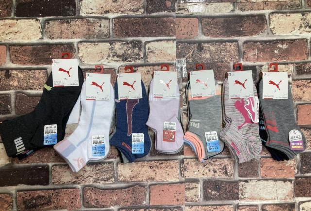 送料無料!『画像から6足組』消臭加工&強くて丈夫!『Puma』スニーカー丈&ミドル丈 綿混ソックス < 女性ファッション  送料無料!『画像から6足組』消臭加工&強くて丈夫!『Puma』スニーカー丈&ミドル丈 綿混ソックス  < 女性ファッションの