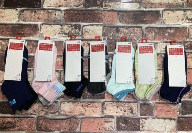 送料無料!『画像から6足組』消臭加工&強くて丈夫!『Puma』スニーカー丈&ミドル丈 綿混ソックス < 女性ファッション  送料無料!『画像から6足組』消臭加工&強くて丈夫!『Puma』スニーカー丈&ミドル丈 綿混ソックス < 女性ファッションの