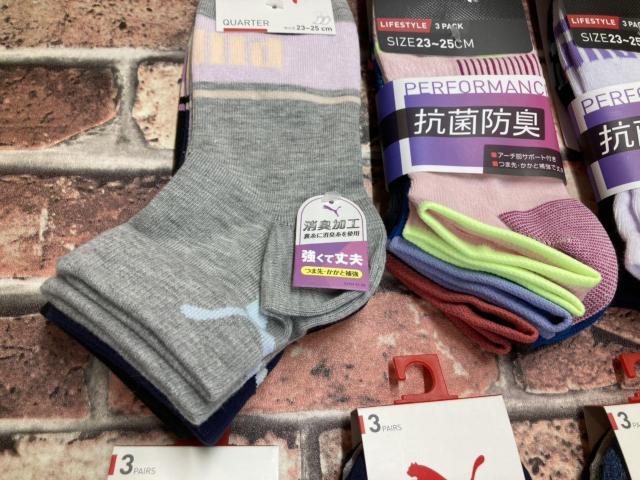 送料無料!『画像から6足組』消臭加工&強くて丈夫!『Puma』スニーカー丈&ミドル丈 綿混ソックス < 女性ファッション  送料無料!『画像から6足組』消臭加工&強くて丈夫!『Puma』スニーカー丈&ミドル丈 綿混ソックス < 女性ファッションの