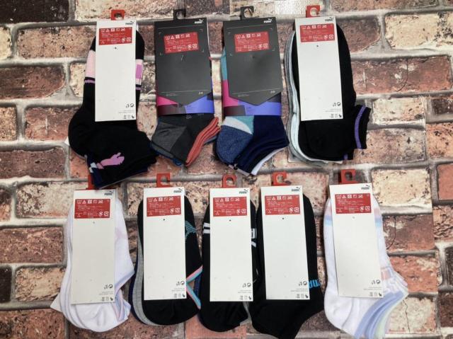 送料無料!『画像から6足組』消臭加工&強くて丈夫!『Puma』スニーカー丈&ミドル丈 綿混ソックス < 女性ファッション  送料無料!『画像から6足組』消臭加工&強くて丈夫!『Puma』スニーカー丈&ミドル丈 綿混ソックス < 女性ファッションの