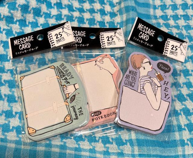 ミニメッセージカード 3つセット < インテリア/ライフ  ミニメッセージカード 3つセット  < インテリア/ライフの
