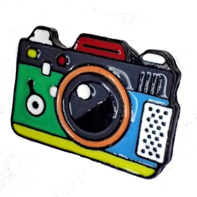 カメラ デジタルカメラ デジカメ コンデジ 水色 緑色 ピンバッジ バッジ ピンズ ピンブローチ ブローチ ラペルピン < 男性アクセサリー/時計  カメラ デジタルカメラ デジカメ コンデジ 水色 緑色 ピンバッジ バッジ ピンズ ピンブローチ ブローチ ラペルピン < 男性アクセサリー/時計の