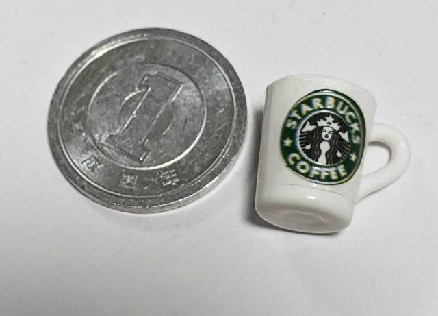 ミニチュア★マグカップ★ミルクティー★スターバックス★リカちゃんやドールハウスに★ < おもちゃ  ミニチュア★マグカップ★ミルクティー★スターバックス★リカちゃんやドールハウスに★ < おもちゃの