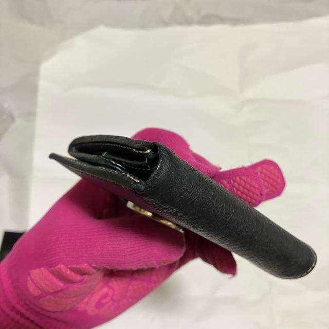 【アンティーク】【AIGNER / アイグナー】 牛革 / 二つ折り財布 黒 < ブランド 【アンティーク】【AIGNER / アイグナー】 牛革 / 二つ折り財布 黒 < ブランドの