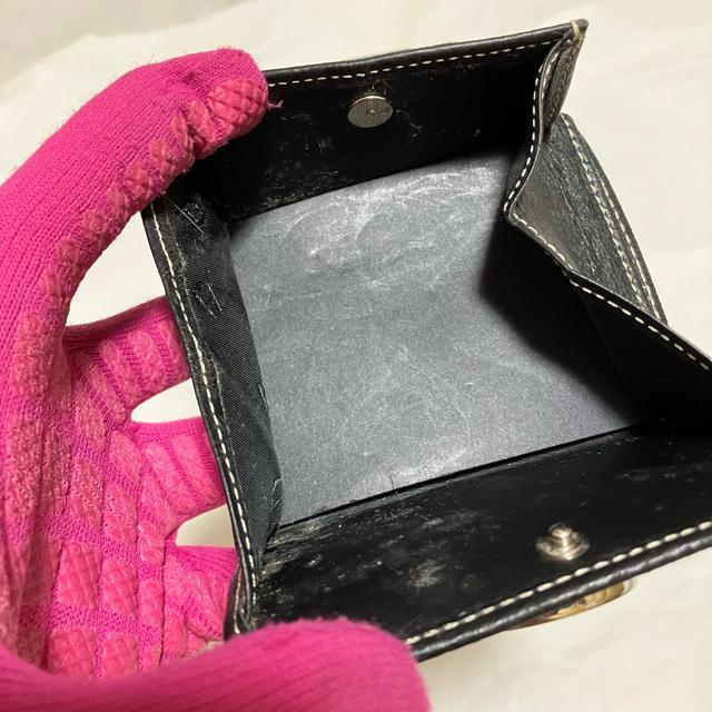 【アンティーク】【AIGNER / アイグナー】 牛革 / 二つ折り財布 黒 < ブランド 【アンティーク】【AIGNER / アイグナー】 牛革 / 二つ折り財布 黒 < ブランドの