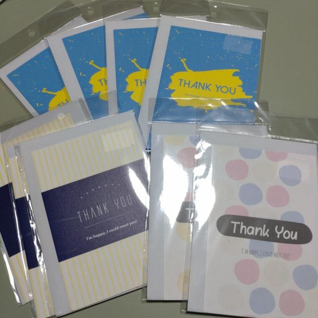 ありがとうカード&インスタントムービーカード9枚セット < インテリア/ライフ ありがとうカード&インスタントムービーカード9枚セット < インテリア/ライフの