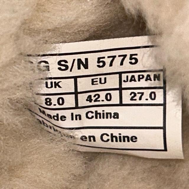 UGG AO ASCOT 5775 JV Xb| 27cm  uh 