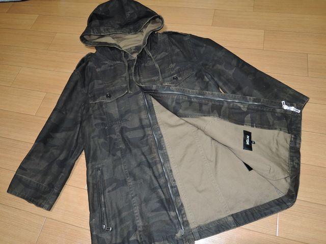 シェラックSHELLAC7分丈パーカージャケット48迷彩柄 < ブランド  シェラックSHELLAC7分丈パーカージャケット48迷彩柄 < ブランドの