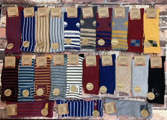 送料無料!『画像から5足組』高級綿【コーマ】使用!プレミアムクォリティ・レディース綿混ミドル丈ソックス < 女性ファッション  送料無料!『画像から5足組』高級綿【コーマ】使用!プレミアムクォリティ・レディース綿混ミドル丈ソックス  < 女性ファッションの