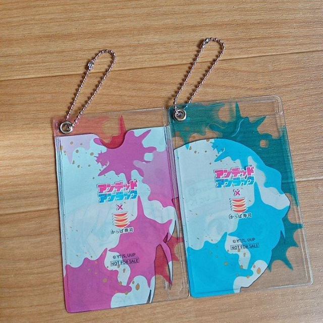 アンデッド アンラック クリアパスケース かっぱ寿司 < アニメ/コミック/キャラクター  アンデッド アンラック クリアパスケース かっぱ寿司 < アニメ/コミック/キャラクターの