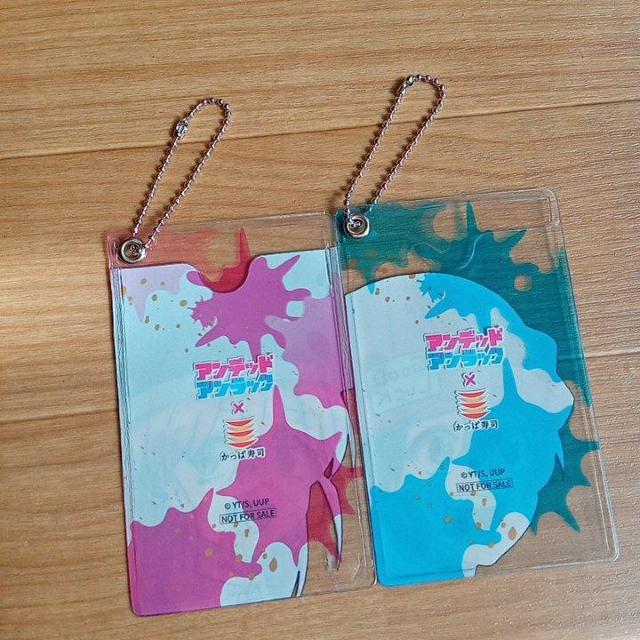 アンデッド アンラック クリアパスケース かっぱ寿司 < アニメ/コミック/キャラクター  アンデッド アンラック クリアパスケース かっぱ寿司 < アニメ/コミック/キャラクターの