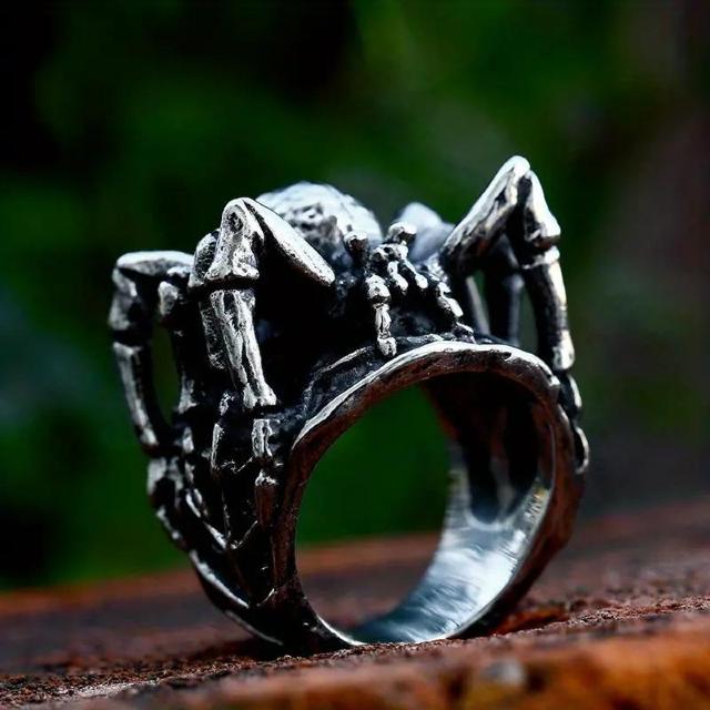 残り1点★爆ヤス価格490円★メンズヴィンテージパンククールスパイダーリング USAサイズ11号(日本サイズ24号相当) < 男性アクセサリー/時計 残り1点★爆ヤス価格490円★メンズヴィンテージパンククールスパイダーリング USAサイズ11号(日本サイズ24号相当) < 男性アクセサリー/時計の