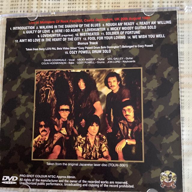 輸入盤 DVD Whitesnake / Monsters Of Rock 1983 ホワイトスネイク ハードロック ヘヴィメタル < CD/DVD/ビデオ  輸入盤 DVD Whitesnake / Monsters Of Rock 1983 ホワイトスネイク ハードロック ヘヴィメタル < CD/DVD/ビデオの