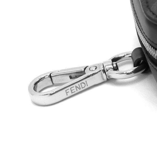 ◆ 本物 未使用品 ◆ FENDI フェンディ イヤホンケース グレー ブラック 黒 小物入れ 保存袋 箱 人気 7AS116 < ブランド  ◆ 本物 未使用品 ◆ FENDI フェンディ イヤホンケース グレー ブラック 黒 小物入れ 保存袋 箱 人気 7AS116 < ブランドの