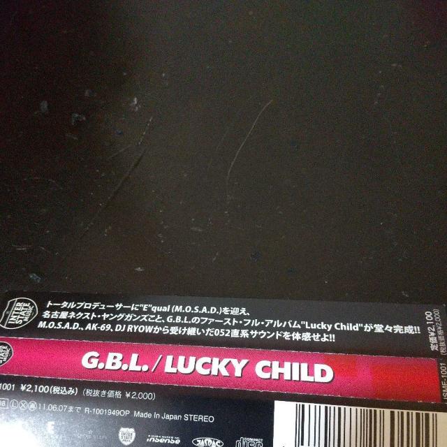 G.B.L.『Lucky Child』Dj Ryow AK-69 "E"qual < CD/DVD/ビデオ  G.B.L.『Lucky Child』Dj Ryow AK-69 "E"qual < CD/DVD/ビデオの
