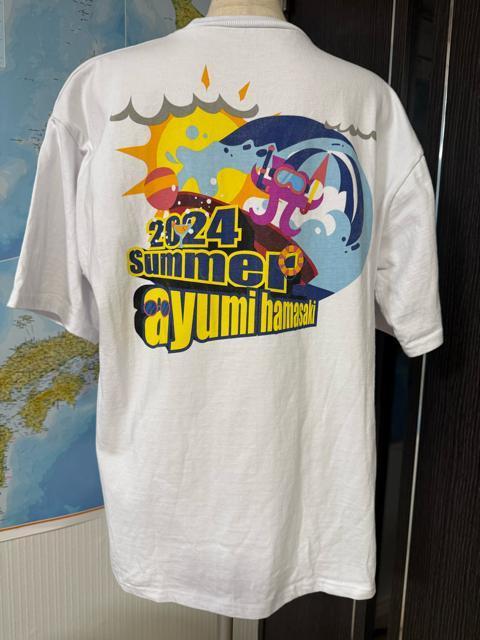 ayumi hamasaki 2024 Summer Goods Tシャツ M < タレントグッズ  ayumi hamasaki 2024 Summer Goods Tシャツ M < タレントグッズの