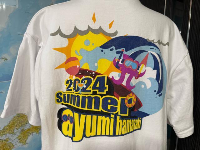 ayumi hamasaki 2024 Summer Goods Tシャツ M < タレントグッズ  ayumi hamasaki 2024 Summer Goods Tシャツ M < タレントグッズの