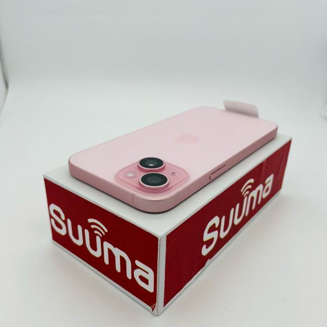 �������g�p iPhone 15 128 GB SIM�t���[ �s���N �{�� �� �Ɠd/AV�� 