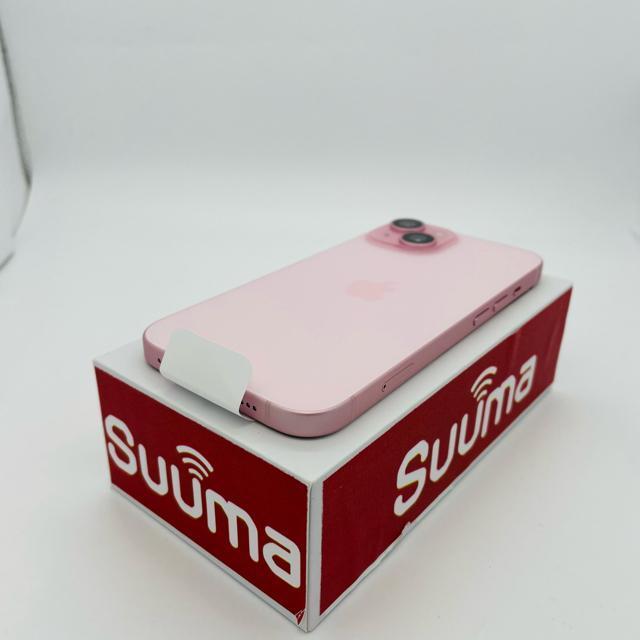 �������g�p iPhone 15 128 GB SIM�t���[ �s���N �{�� �� �Ɠd/AV�� 
