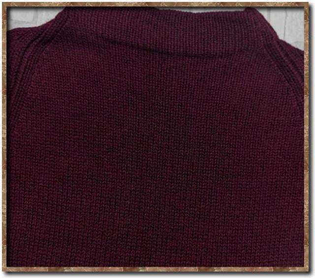 エスピエ カシミヤ100%ハイネック7分袖ニット ワインレッド < 女性ファッション エスピエ カシミヤ100%ハイネック7分袖ニット ワインレッド < 女性ファッションの