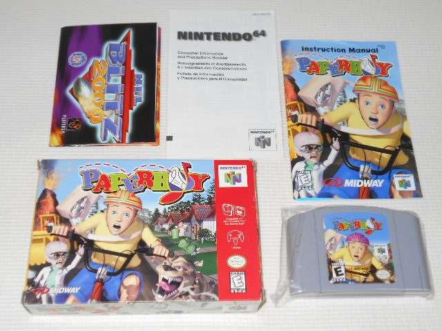 N64★PAPER BOY 海外版(国内本体動作不可) < ゲーム本体/ソフト  N64★PAPER BOY 海外版(国内本体動作不可)  < ゲーム本体/ソフトの
