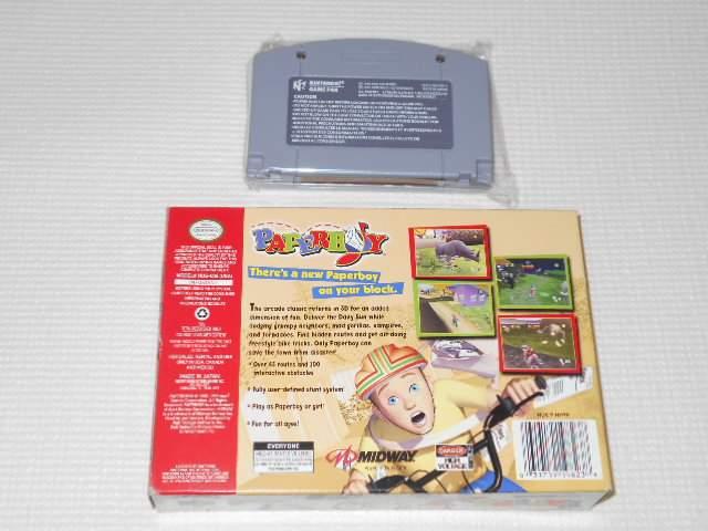 N64★PAPER BOY 海外版(国内本体動作不可) < ゲーム本体/ソフト  N64★PAPER BOY 海外版(国内本体動作不可) < ゲーム本体/ソフトの