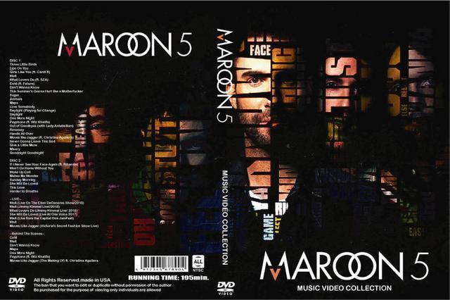 2018IMaroon 5 vW PV MV 2DVDI}[ 5   CD/DVD/rfI 