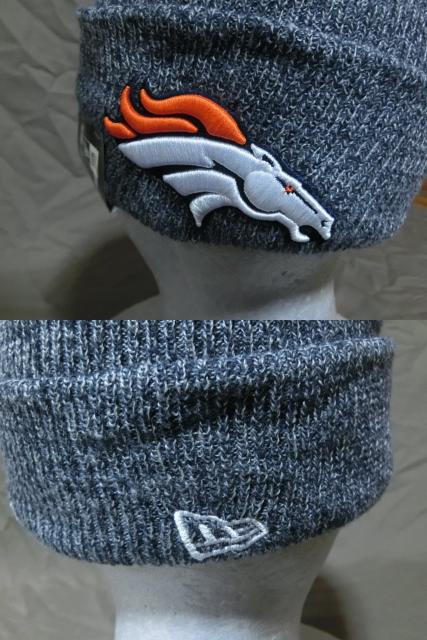 USA購入 NEWERA NFL 【Denver Broncos】ロゴ刺繍入りニットCAP < 男性ファッション  USA購入 NEWERA NFL 【Denver Broncos】ロゴ刺繍入りニットCAP < 男性ファッションの