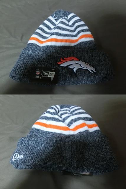 USA購入 NEWERA NFL 【Denver Broncos】ロゴ刺繍入りニットCAP < 男性ファッション  USA購入 NEWERA NFL 【Denver Broncos】ロゴ刺繍入りニットCAP < 男性ファッションの