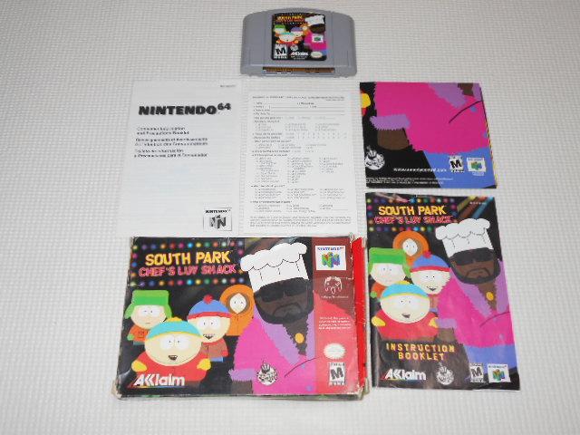 N64★SOUTH PARK CHEF'S LUV SHACK 海外版 ポスター付 < ゲーム本体/ソフト  N64★SOUTH PARK CHEF'S LUV SHACK 海外版 ポスター付  < ゲーム本体/ソフトの