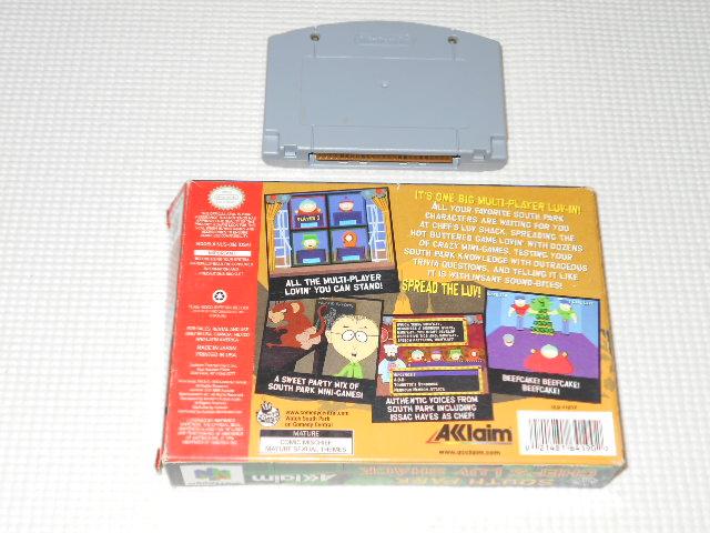N64★SOUTH PARK CHEF'S LUV SHACK 海外版 ポスター付 < ゲーム本体/ソフト  N64★SOUTH PARK CHEF'S LUV SHACK 海外版 ポスター付 < ゲーム本体/ソフトの