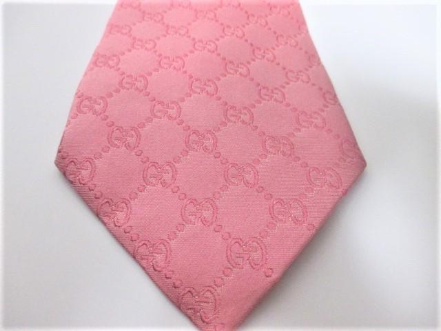 ☆GUCCI グッチ GG柄 ネクタイ/メンズ☆新作モデル☆ピンク < ブランド  ☆GUCCI グッチ GG柄 ネクタイ/メンズ☆新作モデル☆ピンク < ブランドの