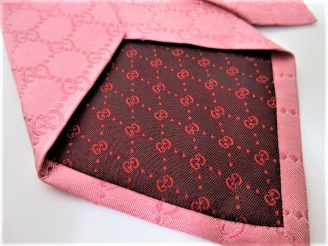 ☆GUCCI グッチ GG柄 ネクタイ/メンズ☆新作モデル☆ピンク < ブランド  ☆GUCCI グッチ GG柄 ネクタイ/メンズ☆新作モデル☆ピンク < ブランドの