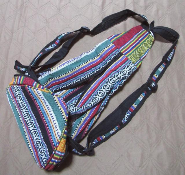 折りたためる*ネパールゲリコットンリュックサック 2 < 女性ファッション 折りたためる*ネパールゲリコットンリュックサック 2 < 女性ファッションの