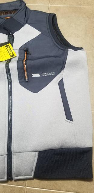 送料込★トライチ【2586.グレー】エアーボンディングベスト.M < 男性ファッション  送料込★トライチ【2586.グレー】エアーボンディングベスト.M < 男性ファッションの