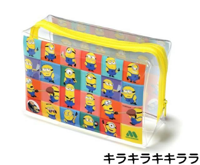 《New》怪盗グルーのミニオン超変身★オリジナル*クリアレジャーポーチ【モスバーガー限定】 < ホビー  《New》怪盗グルーのミニオン超変身★オリジナル*クリアレジャーポーチ【モスバーガー限定】 < ホビーの
